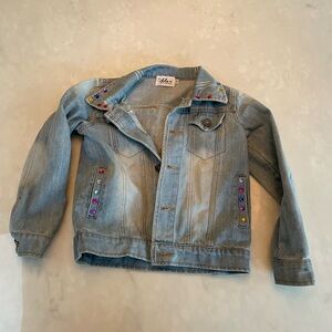 Lola & The Boys cute girls Jean jacket 4y